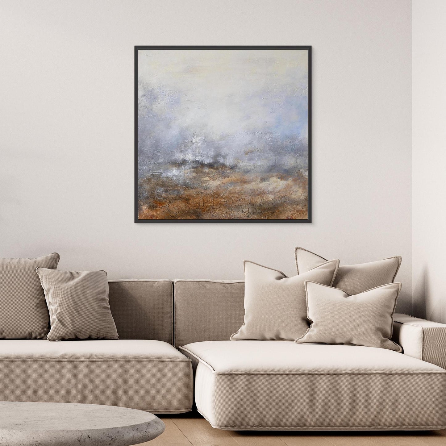 Canvas print "Breathing earth"