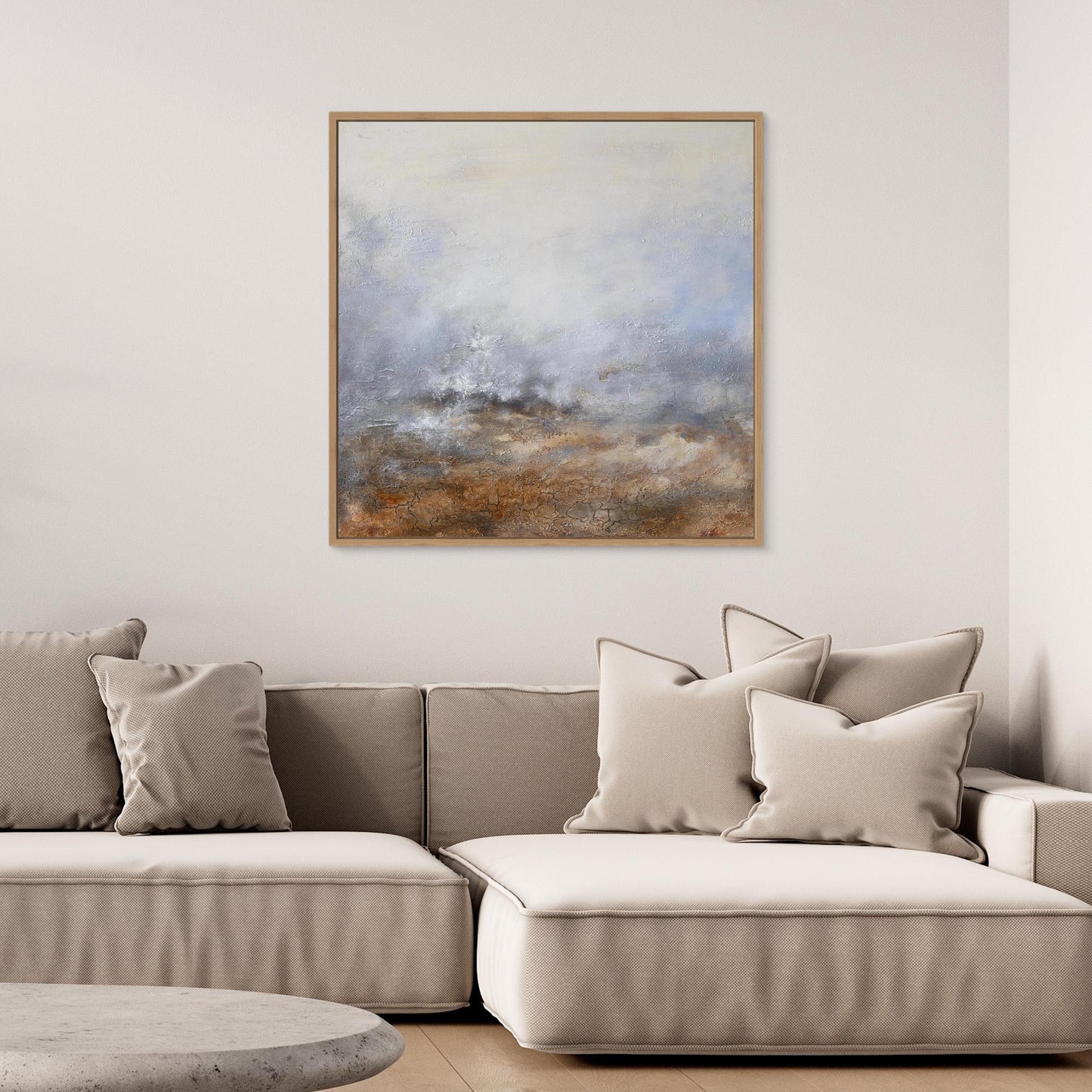 Canvas print "Breathing earth"