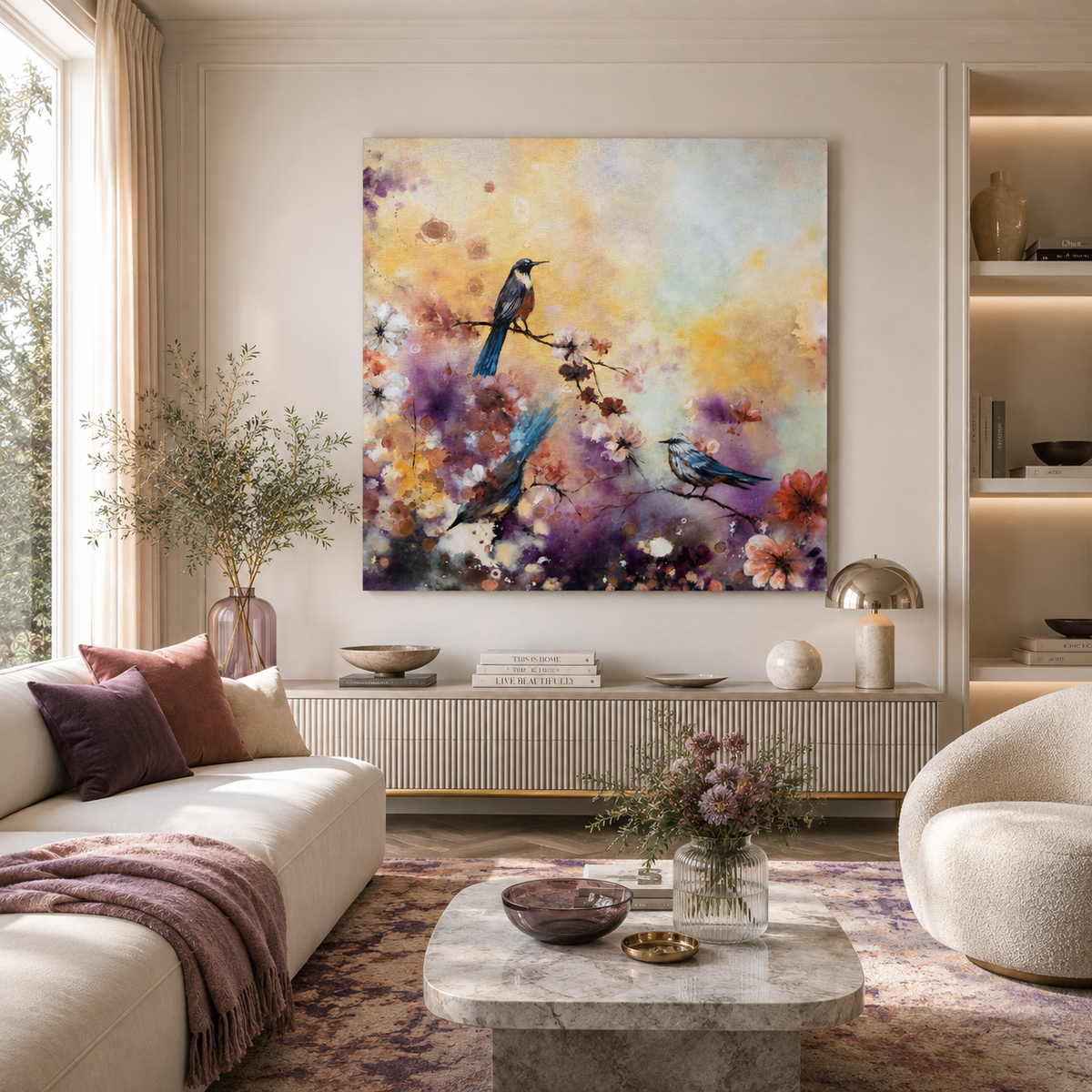 Canvas print "In the garden"