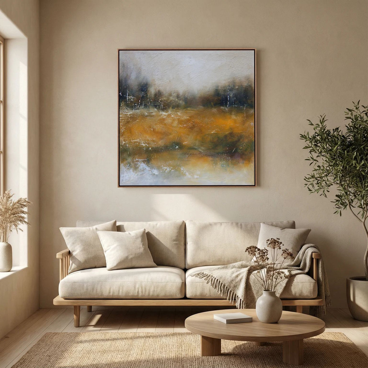 Canvas Art print "The Place Between" by Ieva Ogun