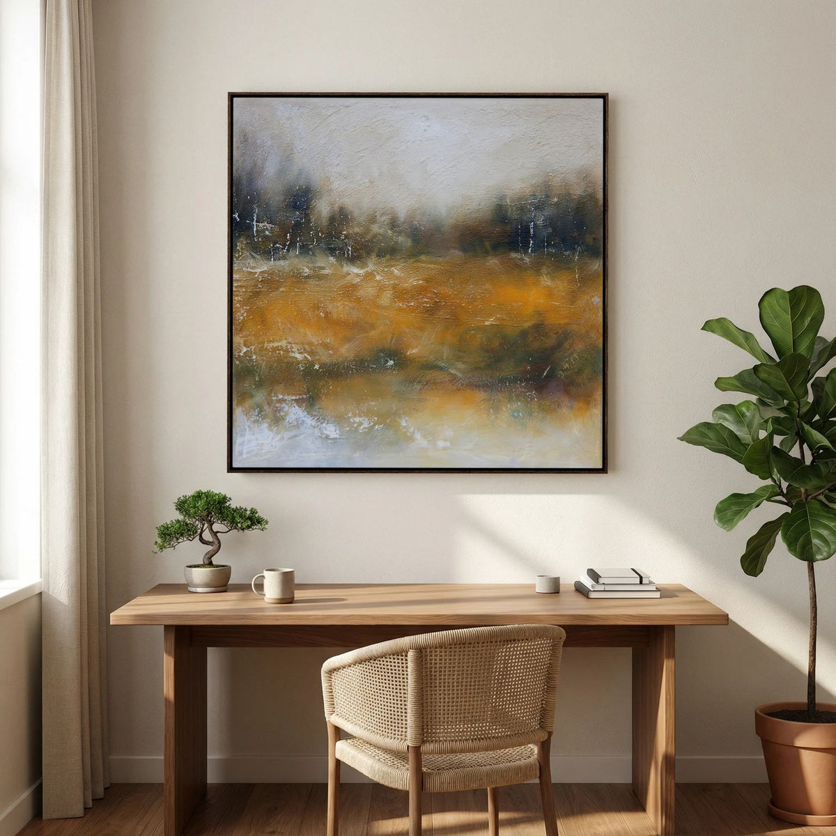 Canvas Art print "The Place Between" by Ieva Ogun
